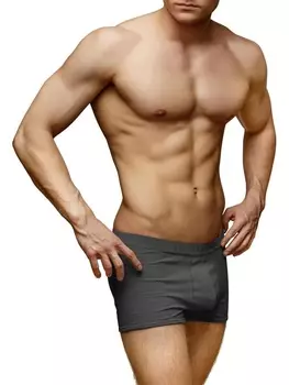 Боксерские трусы normani, светло-серый