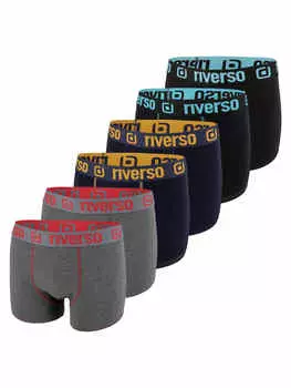 Боксерские трусы riverso, разноцветный