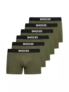 Боксерские трусы SNOCKS, оливковый