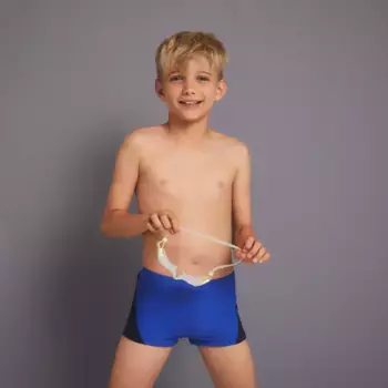 Боксерский купальник для мальчиков Boomerang, цвет Azuln