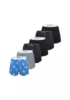 Боксерский микс HAPPY SHORTS, цвет Pelikan-solid Black