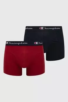 Боксеры (2 пары) Champion, темно-синий