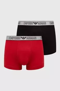 Боксеры , 2 пары Emporio Armani Underwear, мультиколор