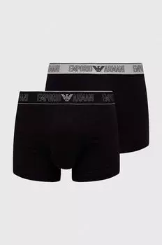 Боксеры , 2 пары Emporio Armani Underwear, мультиколор