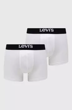 Боксеры, 2 пары Levi'S, белый