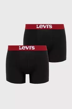 Боксеры (2 пары) Levi's, черный