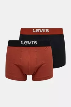 Боксеры, 2 пары Levi'S, мультиколор