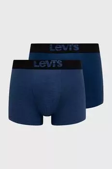 Боксеры (2 пары) Levi's, синий