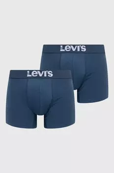 Боксеры (2 пары) Levi's, темно-синий