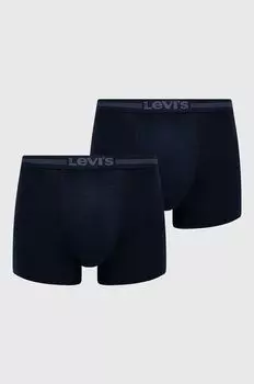 Боксеры (2 пары) Levi's, темно-синий