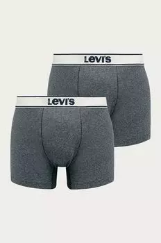 Боксеры (2 пары) Levi's, темно-синий