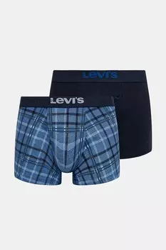 Боксеры, 2 пары Levi'S, темно-синий
