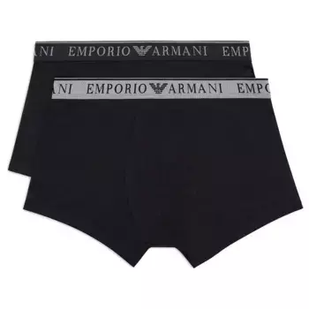 Боксеры 2 шт Emporio Armani EM000252_AF10776 boxers 2 units, черный