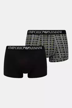 Боксеры 2 шт Emporio Armani Underwear, черный