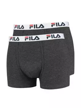 Боксеры, 2 шт. Fila, серый