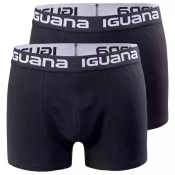 Боксеры 2 шт Iguana Melvo boxers 2 units, черный