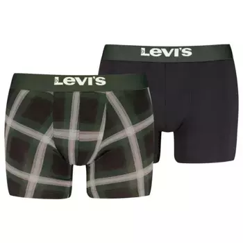 Боксеры 2 шт Levi's Argyle Brief boxers 2 units, зеленый