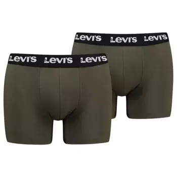 Боксеры 2 шт Levi's Repeat Logo Brief boxers 2 units, зеленый