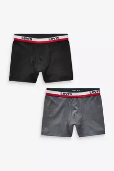 Боксеры 2 шт Levi'S, серый