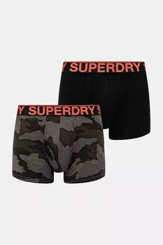 Боксеры 2 шт Superdry, черный