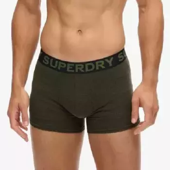 Боксеры 2 шт Superdry M3110453B boxers 2 units, зеленый