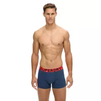 Боксеры 2 шт Superdry M3110453B boxers 2 units, синий