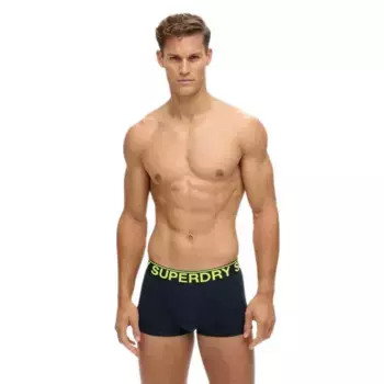 Боксеры 2 шт Superdry M3110461A boxers 2 units, черный