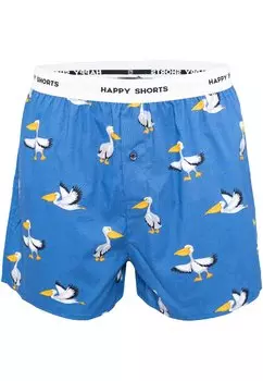 Боксеры 3 Pack Happy Shorts, серый