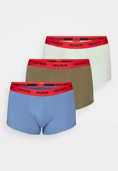 Боксеры 3 PACK HUGO, разноцветный
