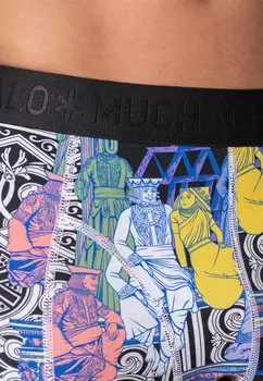 Боксеры 3-PACK MUCHACHOMALO, синий