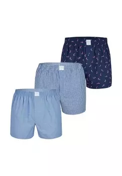 Боксеры 3-PACK SUGAR CANE MG-1, светло-голубой