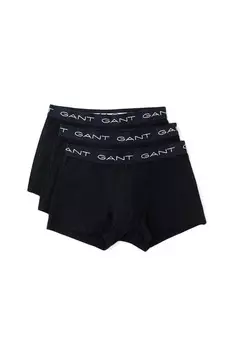 Боксеры, 3 пары Gant, черный