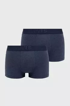 Боксеры (3 пары) Levi's, темно-синий