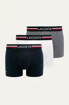 Боксеры (3 шт.) 5H3413 Lacoste, темно-синий