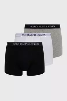 Боксеры (3 шт.) 714835887004 Polo Ralph Lauren, мультиколор