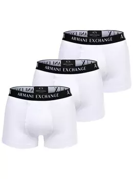 Боксеры, 3 шт. Armani Exchange, белый