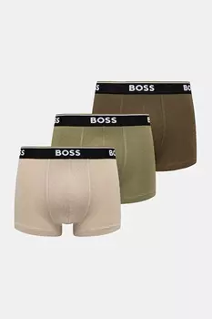 Боксеры 3 шт Boss, зеленый