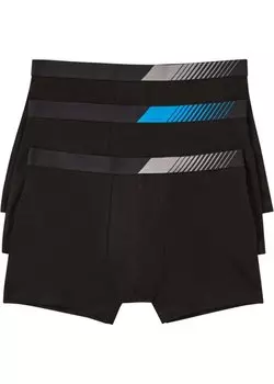 Боксеры (3 шт) Bpc Bonprix Collection, черный
