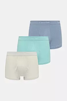 Боксеры 3 шт Calvin Klein Underwear, бирюзовый