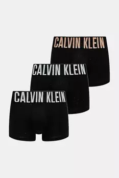 Боксеры 3 шт Calvin Klein Underwear, черный