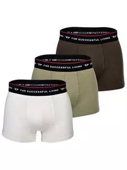 Боксеры, 3 шт. Diesel, хаки