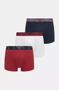 Боксеры 3 шт Emporio Armani Underwear, красный