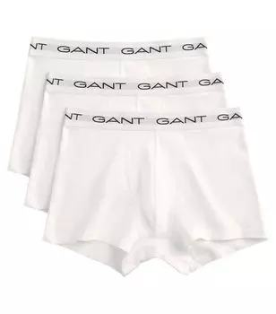 Боксеры, 3 шт Gant, белый