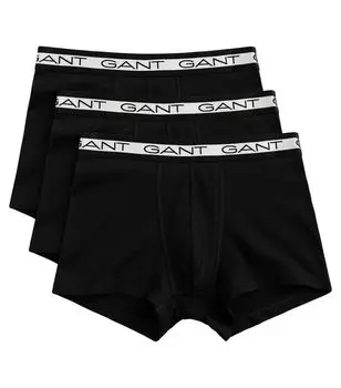 Боксеры, 3 шт Gant, черный