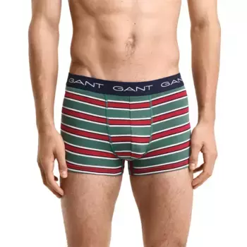 Боксеры 3 шт Gant Rugger Trunk, зеленый
