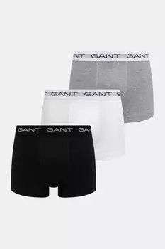 Боксеры 3 шт Gant, серый