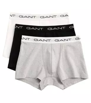 Боксеры, 3 шт Gant, серый