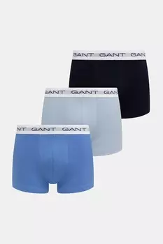 Боксеры 3 шт Gant, синий