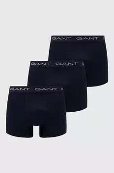 Боксеры 3 шт Gant, темно-синий