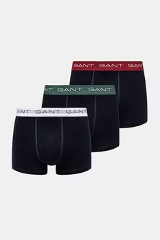 Боксеры 3 шт Gant, темно-синий